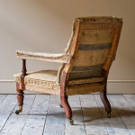 Mid 19th Century Gillows Open Armchair