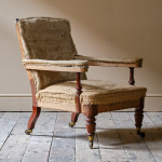 Mid 19th Century Gillows Open Armchair