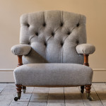 19th Century Howard & Sons Open Armchair