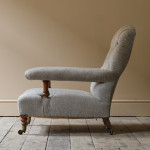 19th Century Howard & Sons Open Armchair