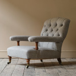 19th Century Howard & Sons Open Armchair