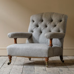 19th Century Howard & Sons Open Armchair