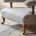 19th Century Howard & Sons Open Armchair
