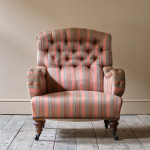 A late 19th Century Howard Style Armchair