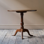 Early 19th Century Oak Tripod Tilt Top Table