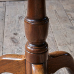 Early 19th Century Oak Tripod Tilt Top Table