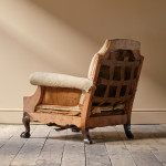 Antique deep seated country house armchair c1900