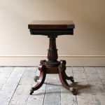 William IV Rosewood Card Table c1835