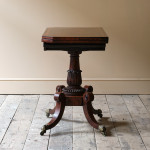 William IV Rosewood Card Table c1835
