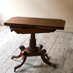 William IV Rosewood Card Table c1835