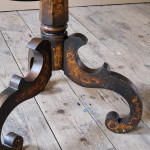 Mid 19th Century Jappaned Tilt Top Table