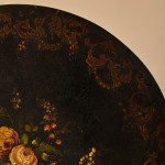 Mid 19th Century Jappaned Tilt Top Table