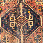 A small mid 20th century Persian Rug