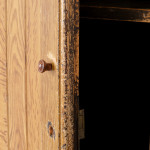 19th Century House Keepers Cupboard in Original Paint