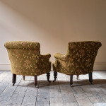 A Small Pair of Country House Armchairs