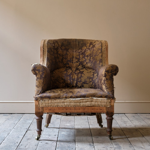 19th Century Barrel Back Armchair