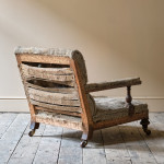 19th Century Howard and Sons Style Open Armchair