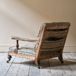 19th Century Howard and Sons Style Open Armchair