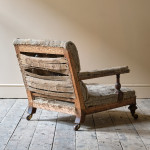 19th Century Howard and Sons Style Open Armchair