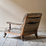 19th Century Howard and Sons Style Open Armchair