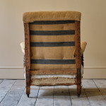 19th Century Howard Style Open Armchair