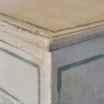 Early 19th Century Pine Chest of Drawers in Later Paint.