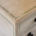 Early 19th Century Pine Chest of Drawers in Later Paint.