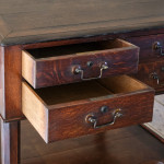 Large George III Oak Clerks Desk