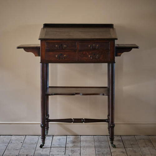 Large George III Oak Clerks Desk
