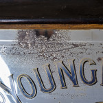 19th Century Younger and Sons Pub Advertising Mirror