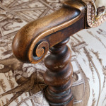 Hindley & Sons Walnut Armchair c1850