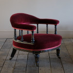 Gillows Aesthetic Movement Open Armchair