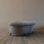 Howard & Sons Crescent Chesterfield Sofa c1850