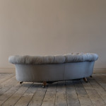 Howard & Sons Crescent Chesterfield Sofa c1850