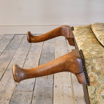 Early 20th century barrel back armchair.