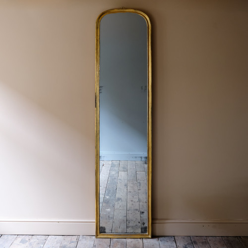 Tall Early 19th Century Gilt Mirror