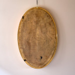 Early 20th Century Gilt & Gesso Oval Mirror