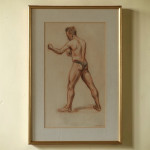 20th Century male nude study