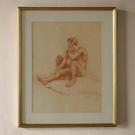 20th Century male nude study