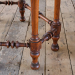 19th Century Gothic Oak Side Table
