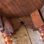 19th Century Gothic Oak Side Table