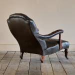 19th Century Howard Style Open Armchair