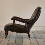 19th Century Howard Style Open Armchair