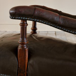19th Century Howard Style Open Armchair