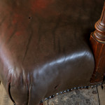 19th Century Howard Style Open Armchair