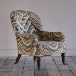 19th Century Iron Back Armchair