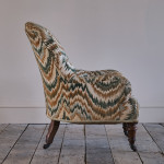 19th Century Iron Back Armchair