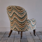 19th Century Iron Back Armchair