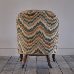 19th Century Iron Back Armchair
