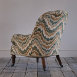 19th Century Iron Back Armchair